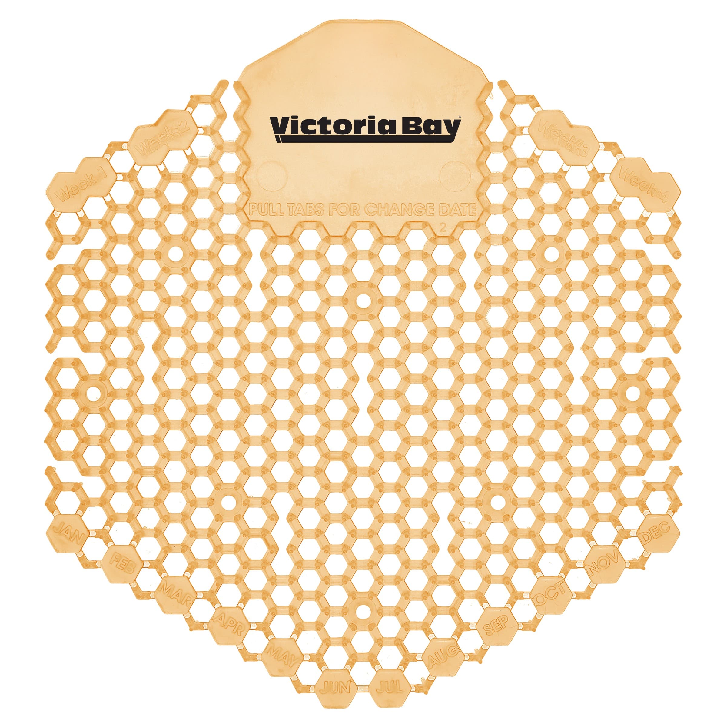 Victoria Bay Urinal Screen Summer Sunshine 30-Day Air Care System Deodorizer 10 Count/Box 6 Box/Case