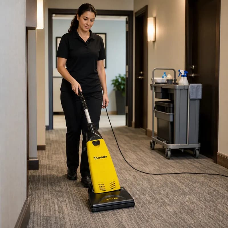 CK 14/1 Series Commercial Use Upright Vacuum CleanBreeze Bag 3.8 QT 14.75IN 10 amp 1200 W With Tools 1/Each