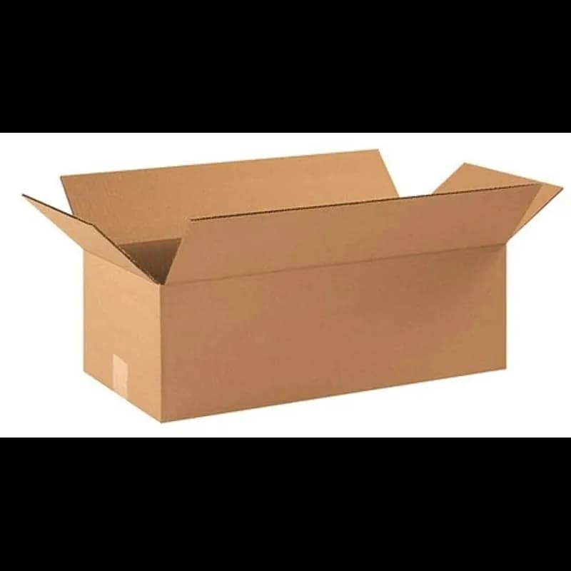 Regular Slotted Container (RSC) 24X12X6 IN Kraft Corrugated Cardboard C/A-Flute 32ECT 20 Count/Bundle 420 Count/Pallet