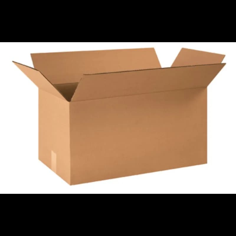 Regular Slotted Container (RSC) 24X12X12 IN Kraft Corrugated Cardboard 32ECT 20 Count/Bundle 280 Count/Pallet