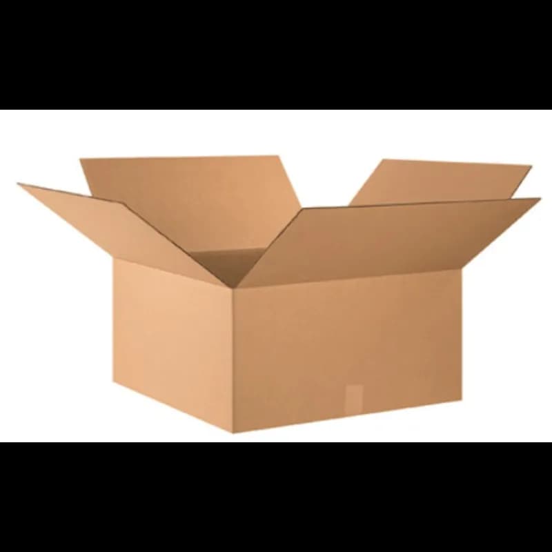 Regular Slotted Container (RSC) 24X24X12 IN Kraft Corrugated Cardboard 32ECT 20 Count/Bundle 140 Count/Pallet
