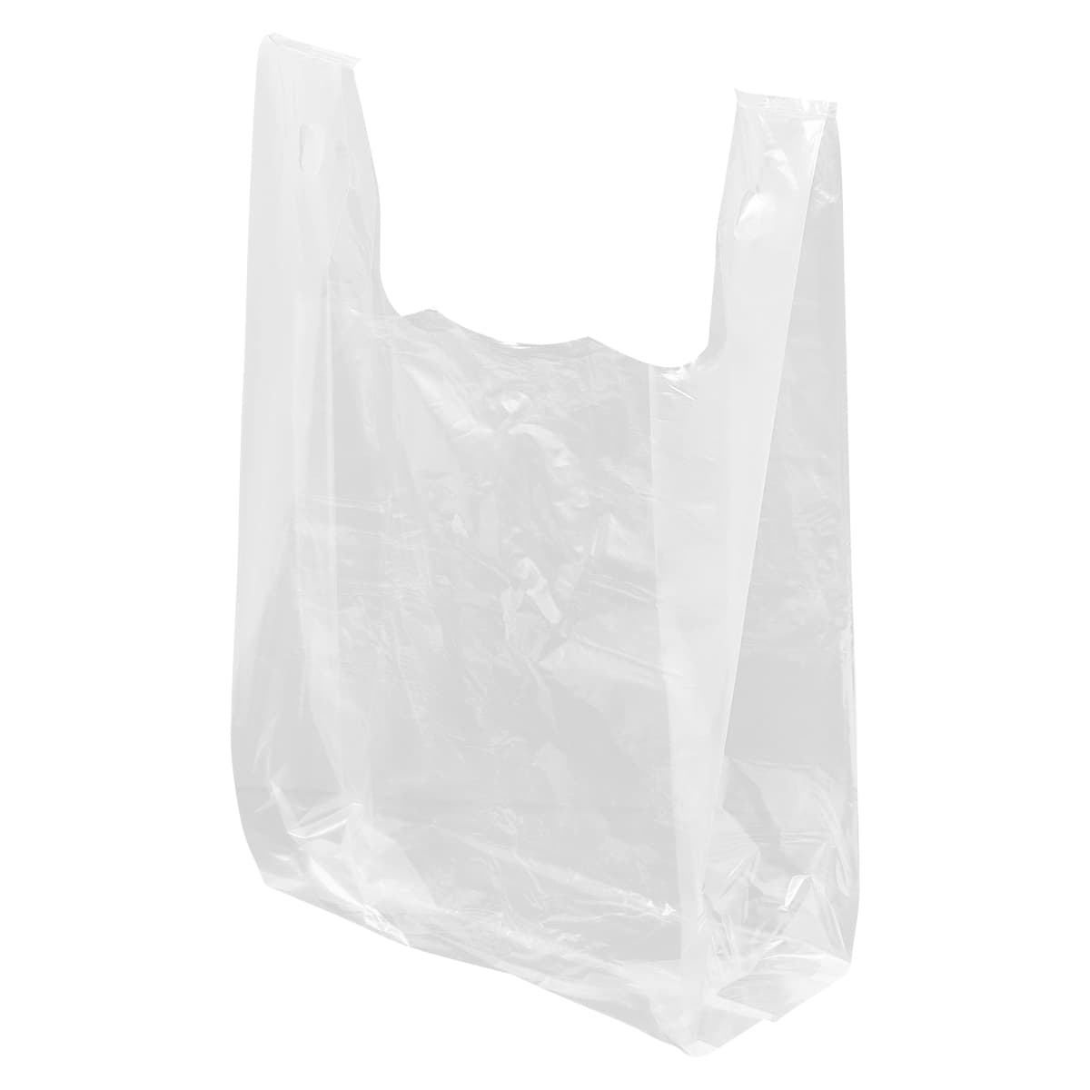 Bag 12X7X22 IN Low-Density Polyethylene (LDPE) 1MIL Clear T-Shirt 500/Case