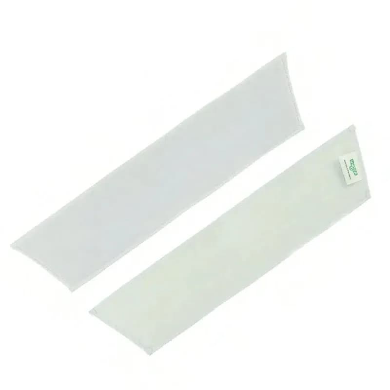 Excella Applicator Pad 26 IN White Microfiber Finishing 5/Case