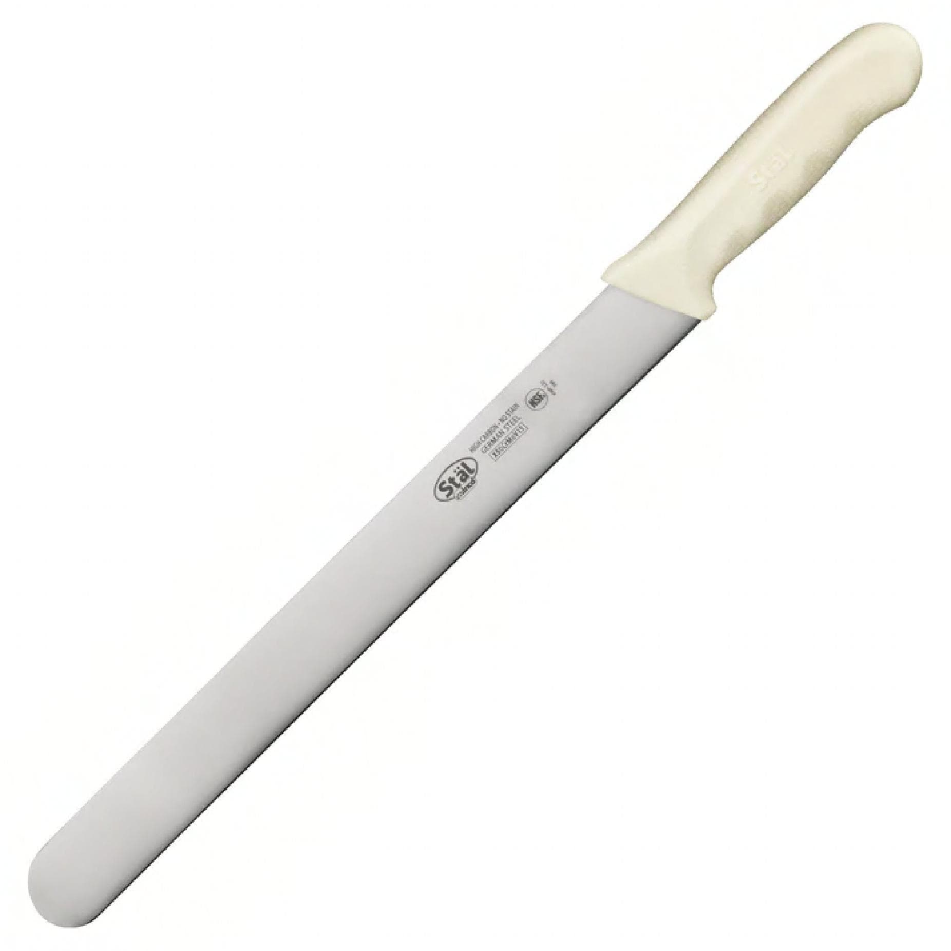 Roast Beef Slicer 12 IN German Steel White 1/Each