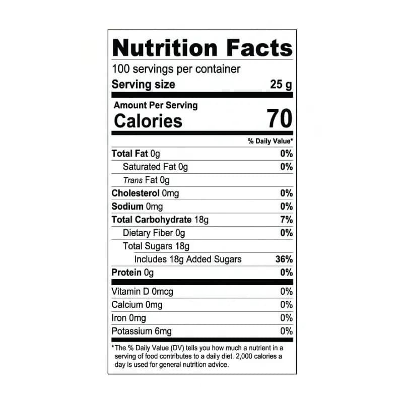 Black Sugar Syrup 5.5 LB 6/Case