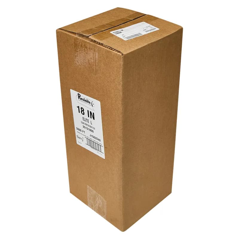 Elite Meat Cling Film Roll 18IN X5000FT Plastic Clear 1/Roll