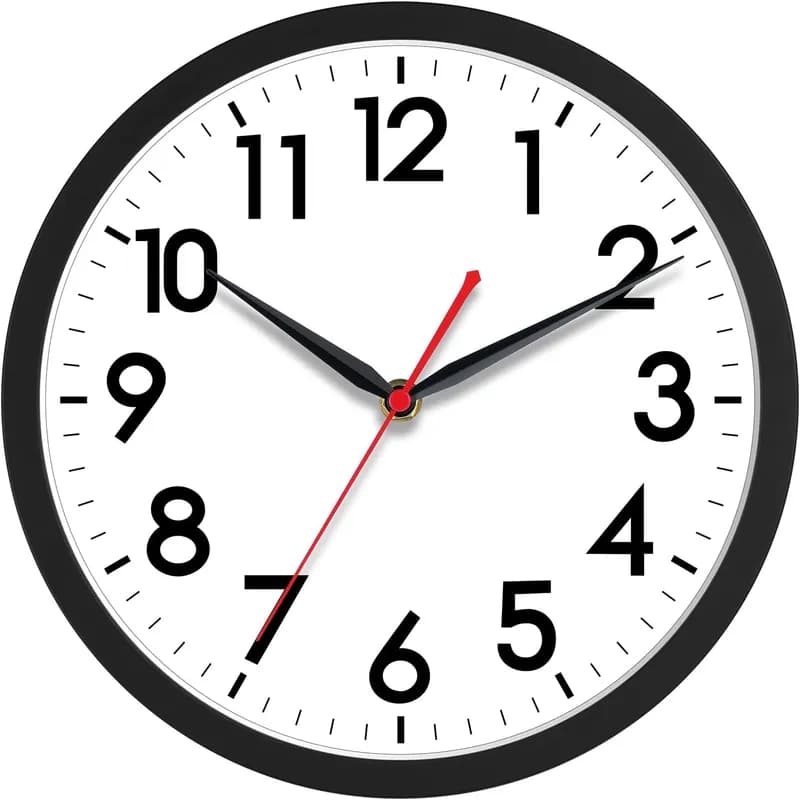 Office Wall Clock 10 IN 1/Each
