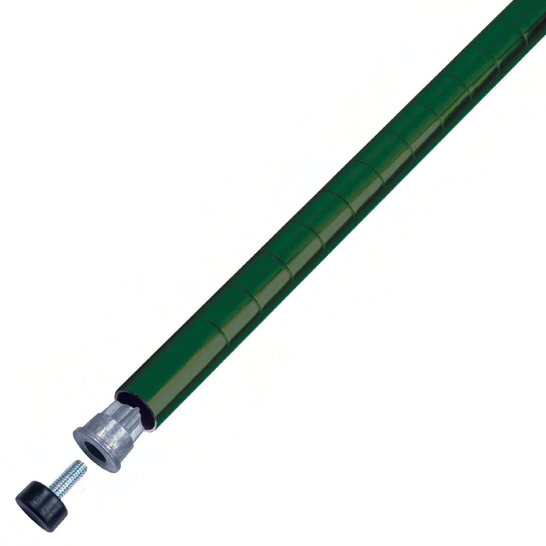 Wire Shelf Post 8 IN Green Epoxy 1/Each