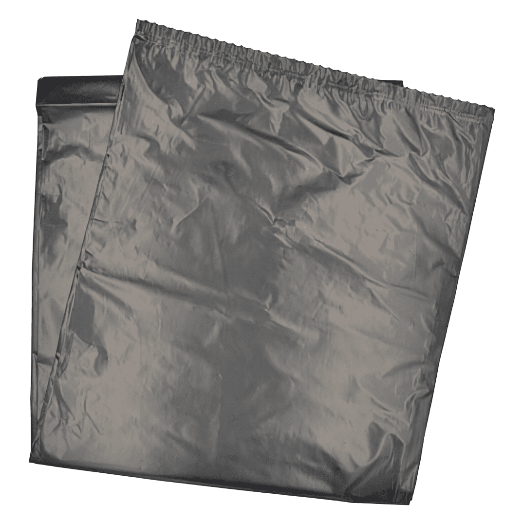 Can Liner 23X20X48 IN Black Plastic 2.7MIL 100/Case