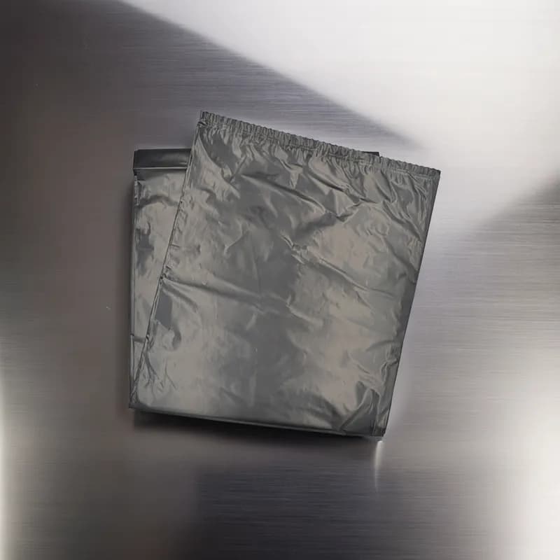 Can Liner 23X20X48 IN Black Plastic 2.7MIL 100/Case