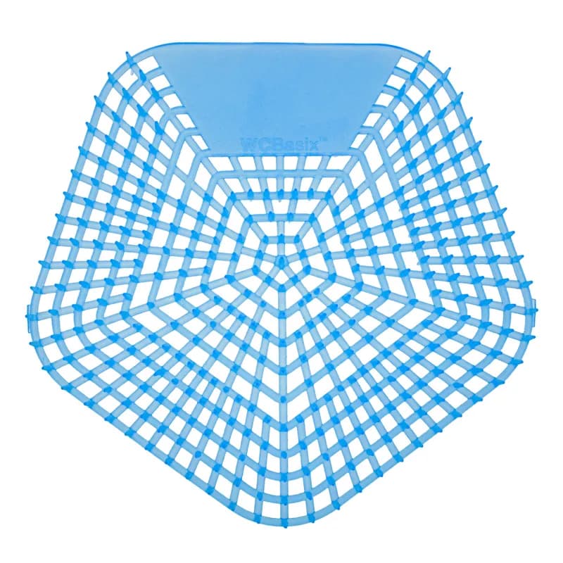 WCBasix Urinal Screen Clean Cotton Blue EVA 6.75X6.5X0.75 IN 30-Day Air Care System 10/Case