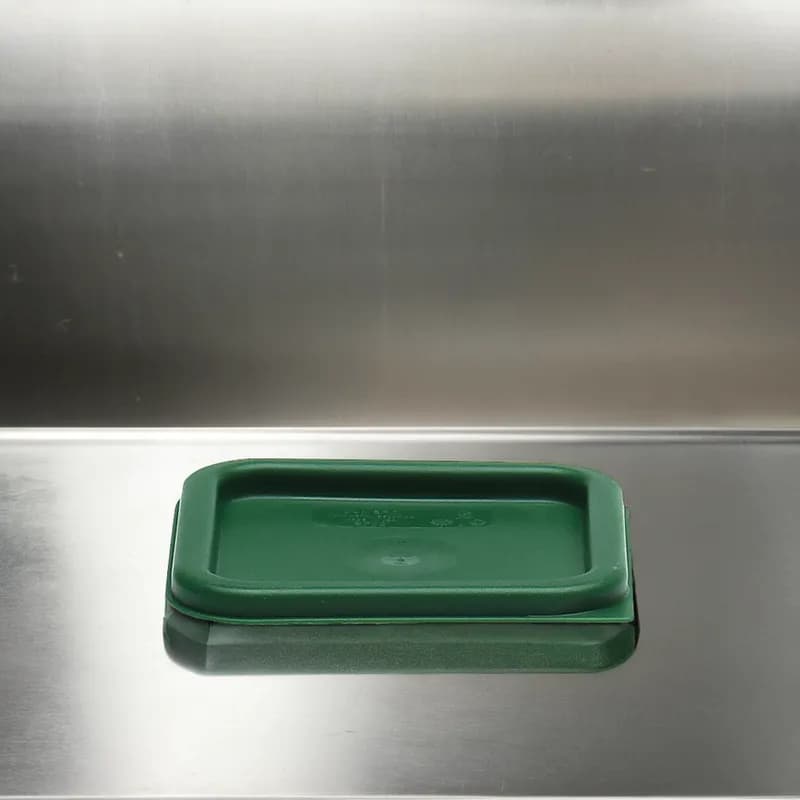 Lid Food Storage Container 2-4 QT Green PE 6/Case