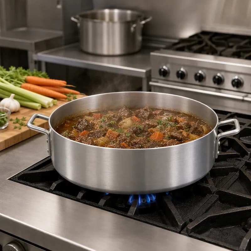 Elemental Brazier 20.25X20.25X5.5 IN 28 QT 3003 Aluminum 1/Each
