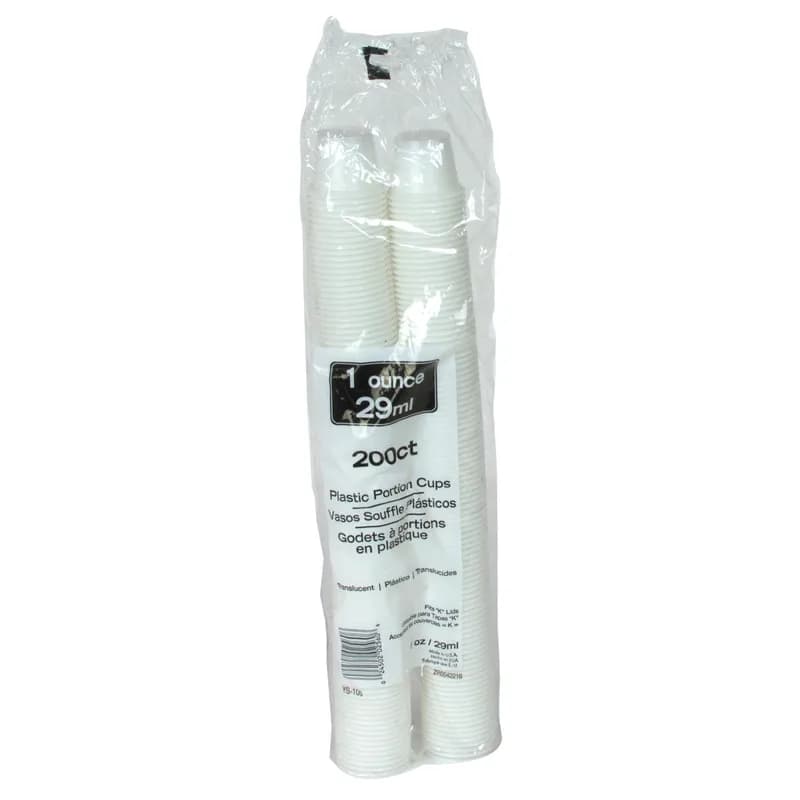 Souffle & Portion Cup 1 OZ HIPS OPS Translucent 5000/Case