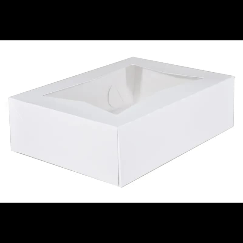 Bakery Box 14X10X4 IN Hearthstone With Window 100/Case