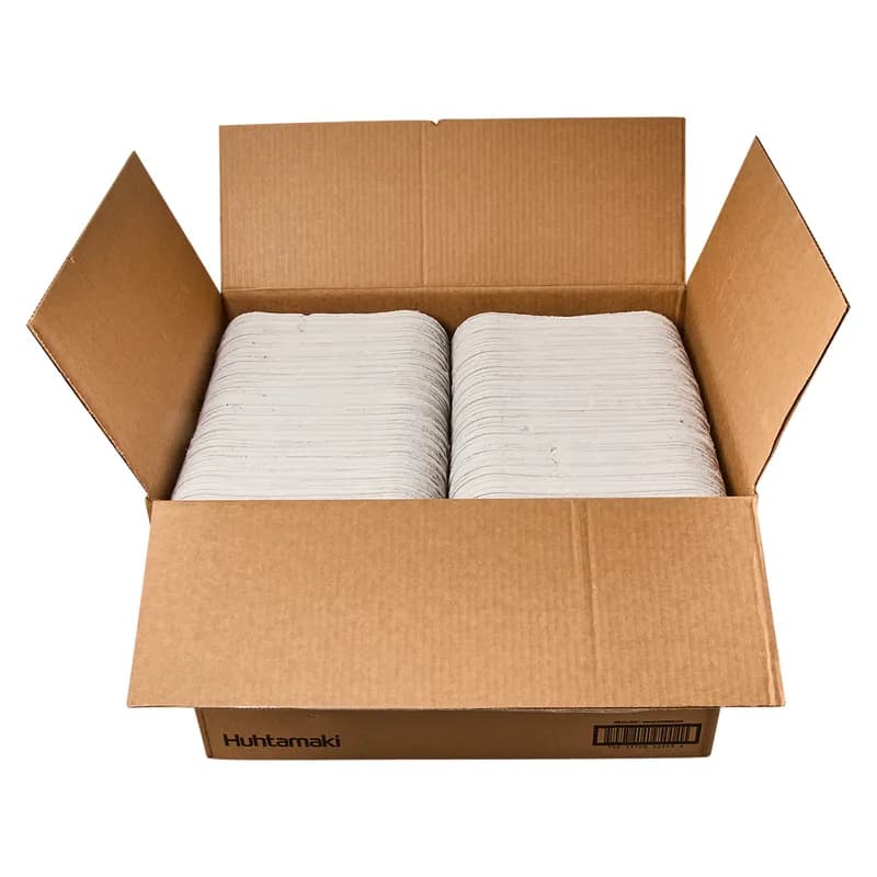 StrongHolder® Cup Carrier & Tray 14.88X11.5X2.06 IN 2 Compartment Molded Fiber Kraft For 8-44 OZ Without Handle 100/Case