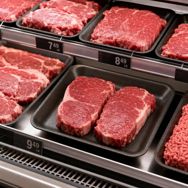 Dyne-A-Pak 2S Tray Polystyrene Foam Black 500/Case