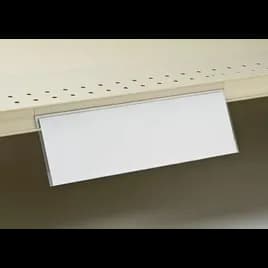 Shelf Sign Holder 11X3.5 IN Plastic Clear 3 Fold Price Channel 500/Case