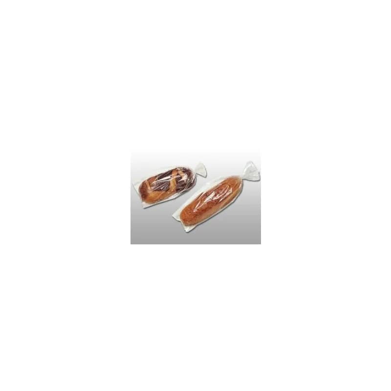 Bread Bag 6X28+1.5 IN PP 1MIL Clear With Open Ended Closure Micro-Perforated 1000/Case