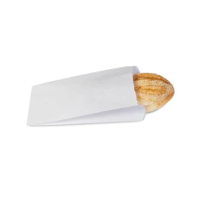 Bagcraft® Bread Bag 5.25X2.75X18 IN Paper White 1000/Case