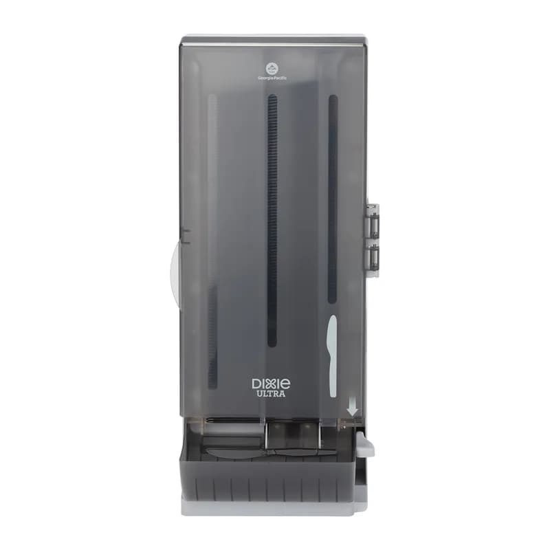 Dixie® Ultra SmartStock® Series-O Classic Knife Dispenser Translucent Black 1/Each