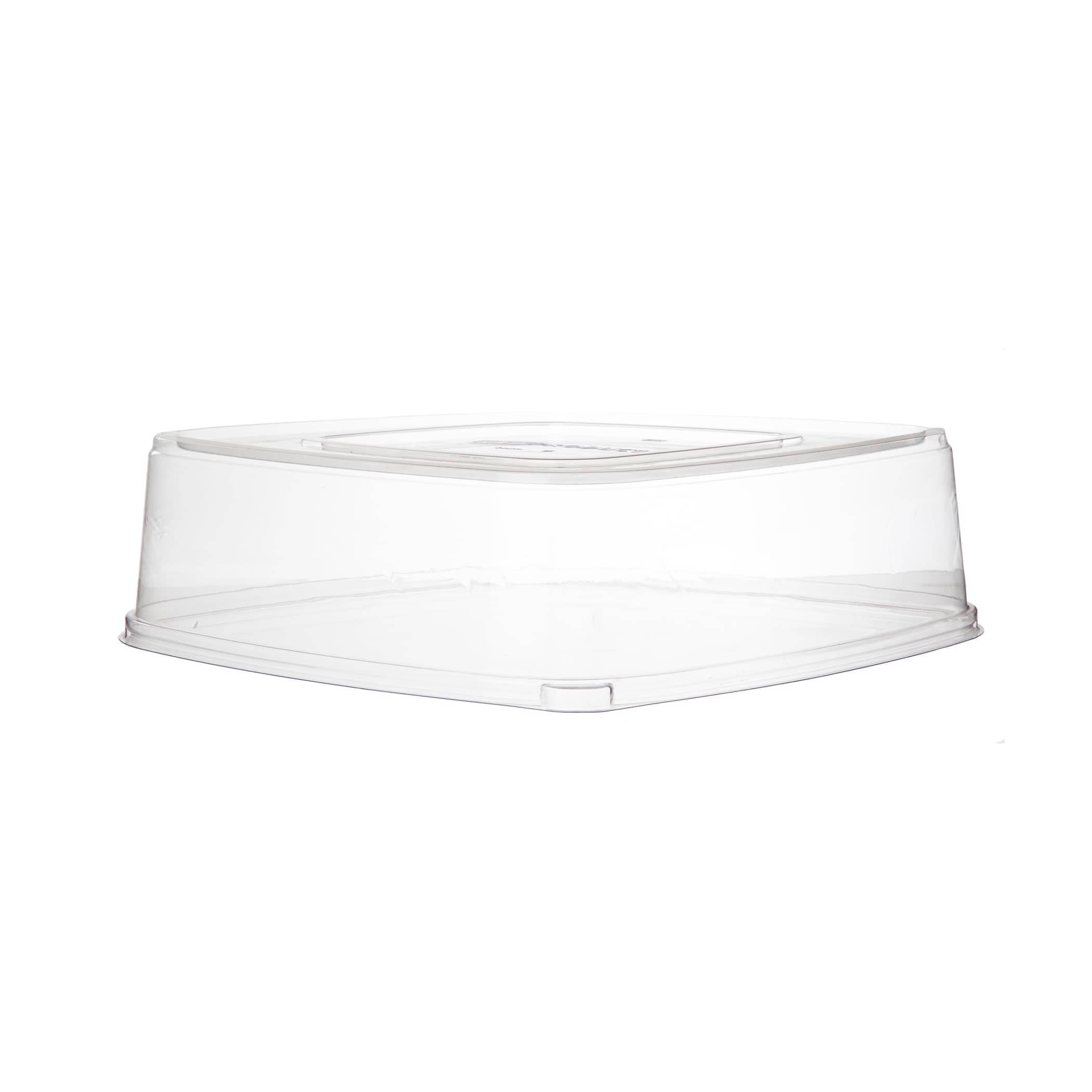 Regalia Lid Dome 14X14X4 IN Sugarcane Clear Square For Container 50/Case