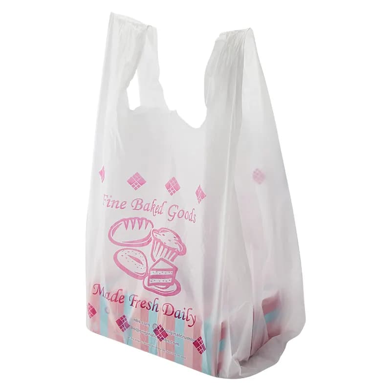 Bakery Bag 13X10X24 IN 1/6 Plastic 16MIC T-Sack 500/Case