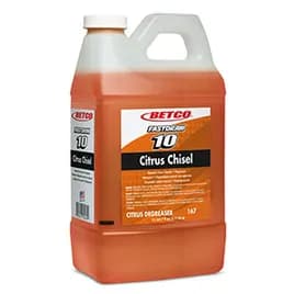 Citrus Chisel FastDraw® Citrus Scent Cleaner & Degreaser 2 L Multi Surface Alkaline Concentrate Liquid Foam 4/Case