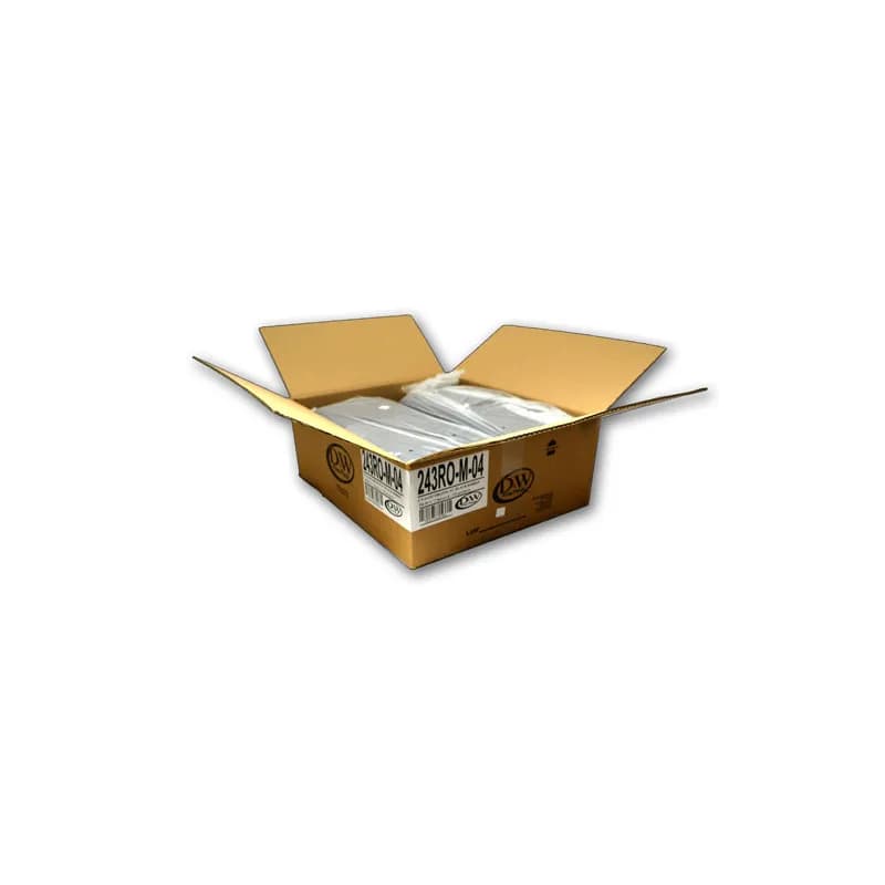 Take-Out Container Base 24 OZ 3 Compartment PP Black Oblong 250/Case