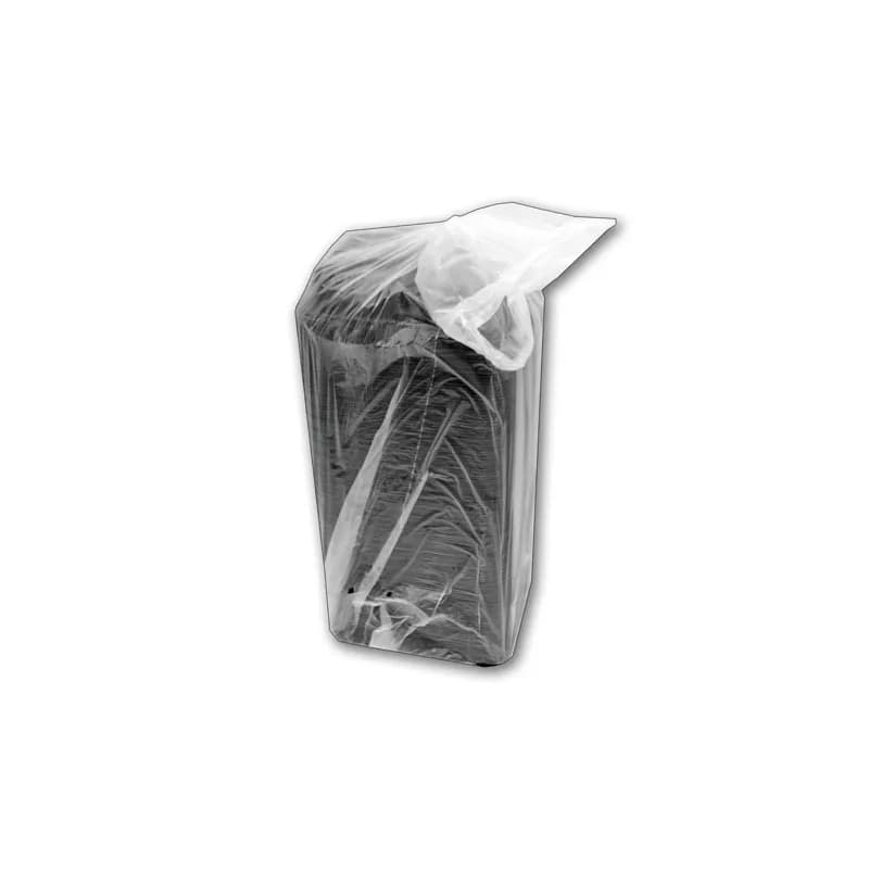 Take-Out Container Base 24 OZ 3 Compartment PP Black Oblong 250/Case