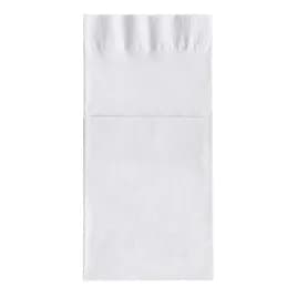 Dinner Napkins 17X17 IN White Paper 2PLY 1/8 Fold 800/Case
