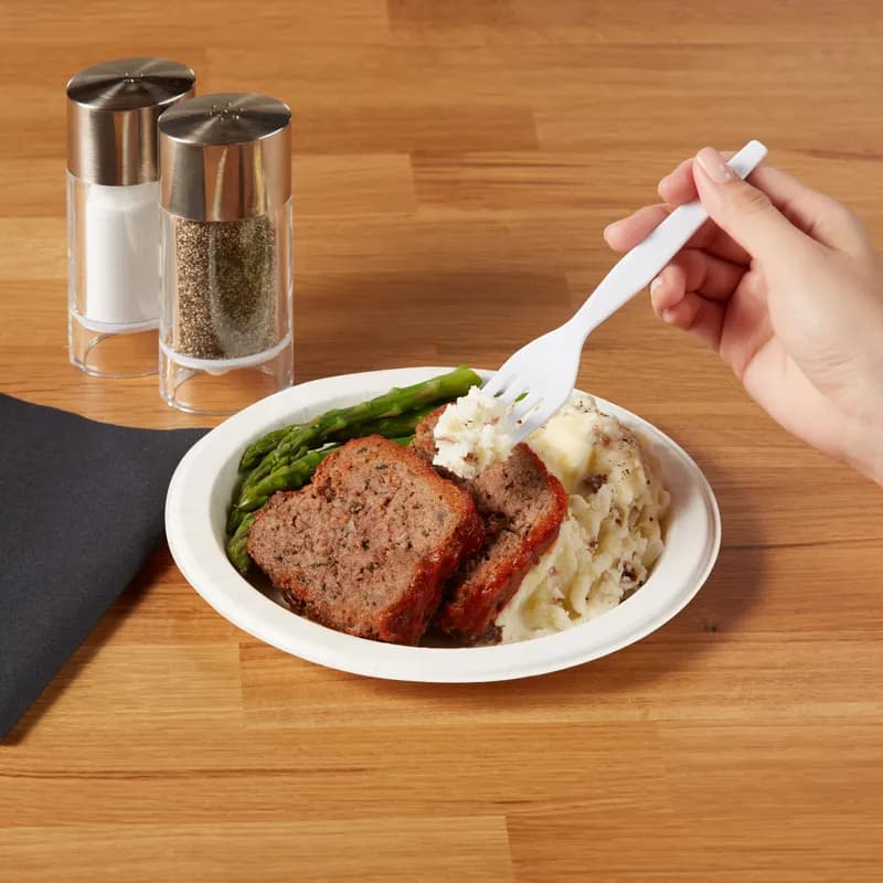 Dixie® Fork PS White Medium Weight 1000/Case