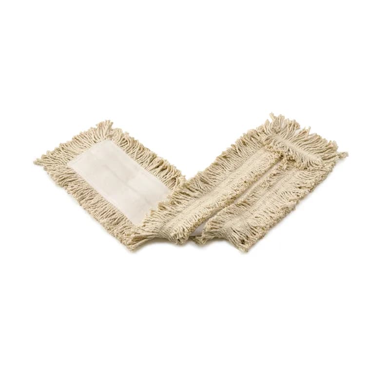 Dust Mop 36X5X1.5 IN White Cotton Cut End Disposable Envelope Backing Pretreated 12/Case