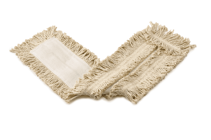Dust Mop 36X5X1.5 IN White Cotton Cut End Disposable Envelope Backing Pretreated 12/Case