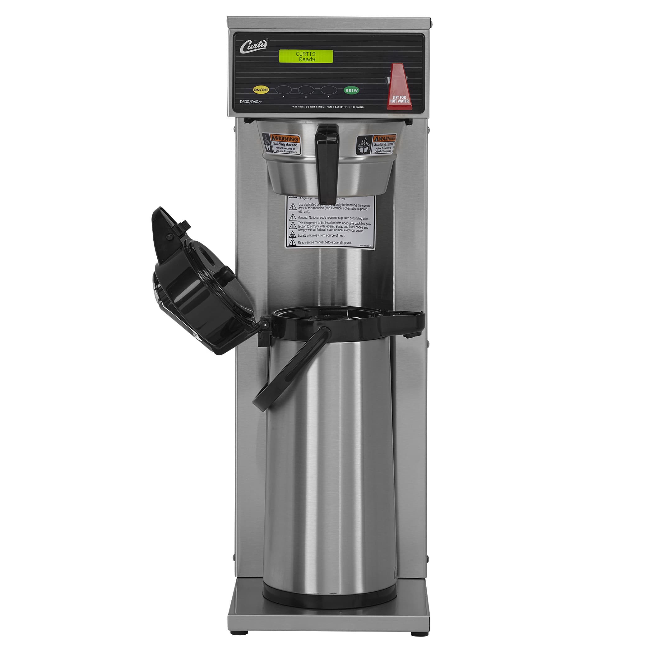 Coffee Brewer Coffee Airpot 27.750X9.110X20.38 IN 2.2-2.5 L Plastic 120/220V 1/Each