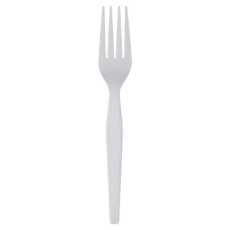 Dixie® Grab-N-Go® Fork PS White Heavyweight 1000/Case