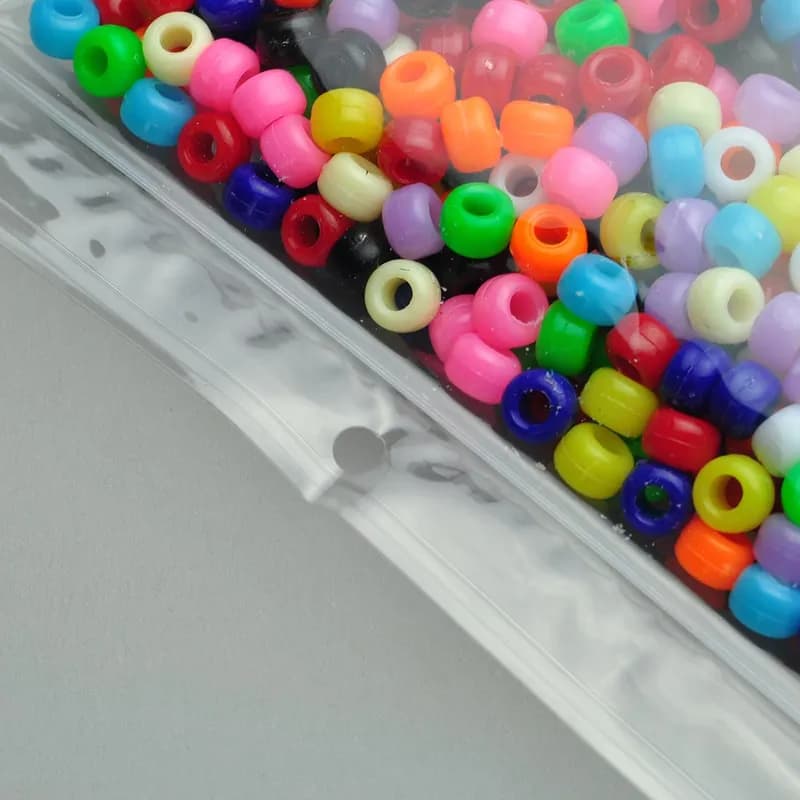 Bag 9X12 IN Polypropylene (PP) 2MIL Clear With Seal Top Closure Hang Hole 1000/Case