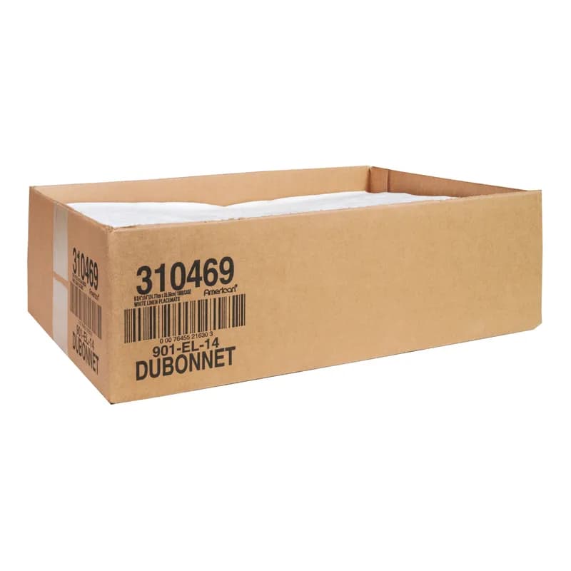 Placemat 10X14 IN White Paper Straight 1000/Case