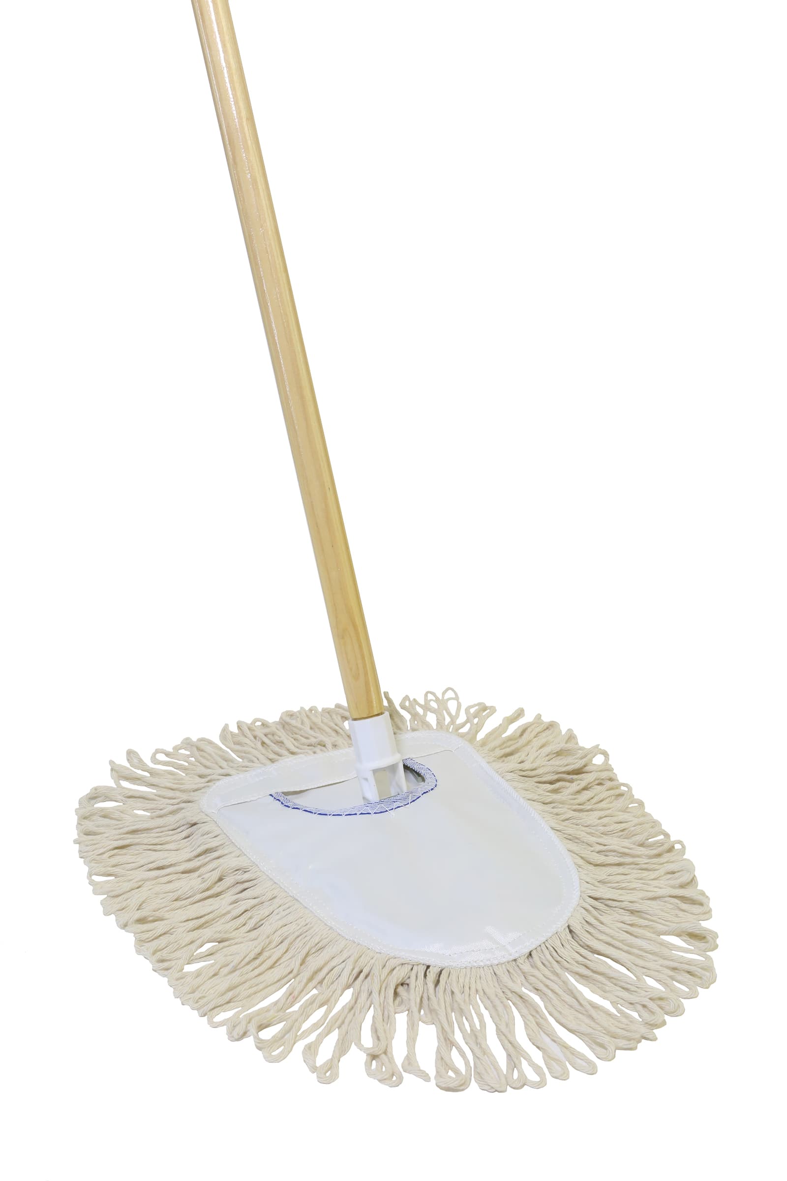 MaxiDust® Dust Mop Frame & Handle 54IN Wood Metal Wire With 8.5IN Head Wedge 12/Case
