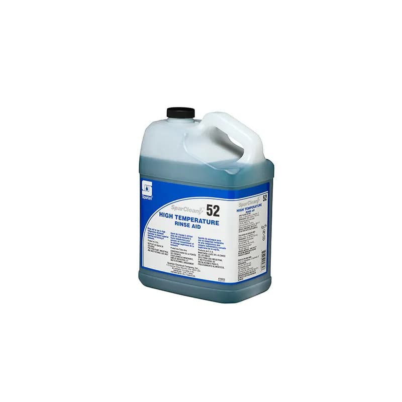 SparClean® 52 F-Style Unscented Rinse Aid 1 GAL High Temperature 4/Case