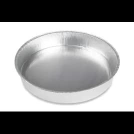 Take-Out Container Base Medium (MED) 8 IN Aluminum Silver Round 500/Case