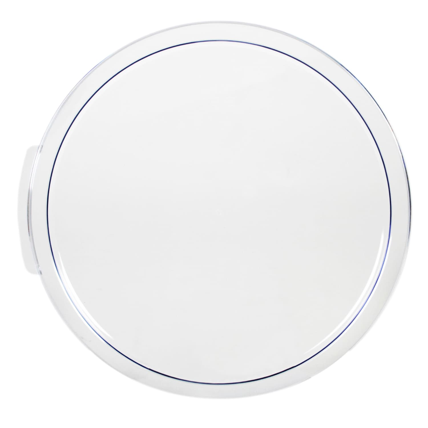 Food Tray Cover 13.08X12.63X0.56 IN 12-18-22 QT PC Clear Dishwasher Safe 1/Each