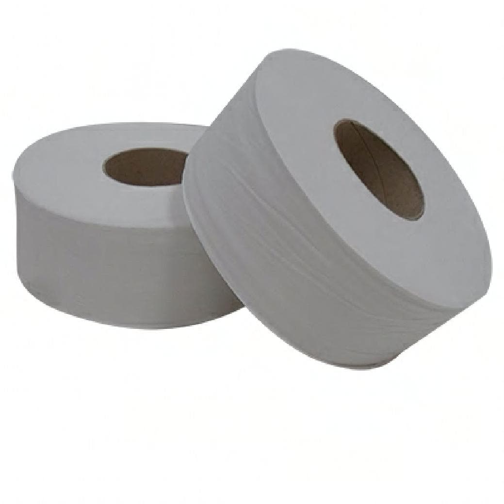 Toilet Paper & Tissue Roll 3.55IN X1000FT 2PLY Jumbo (JRT) 3.3IN Core Diameter 12/Case