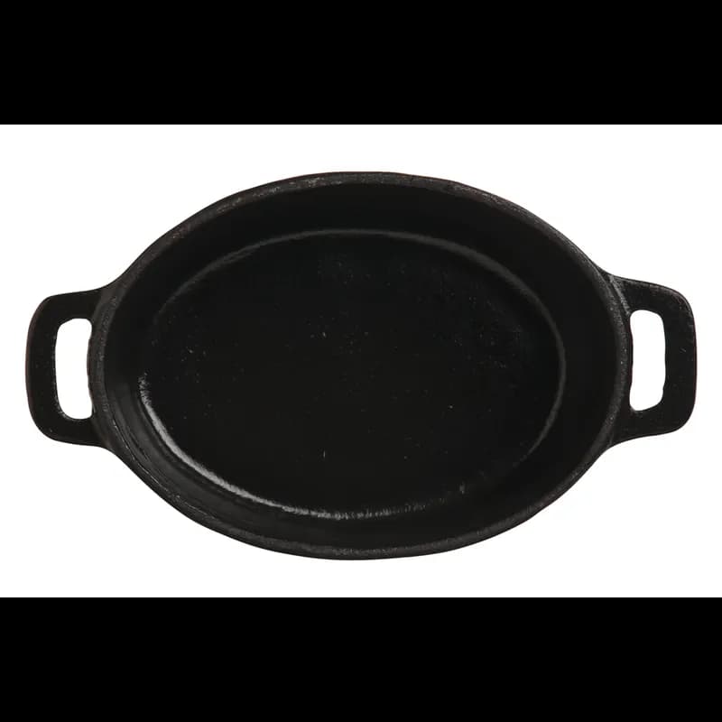 Dutch Oven 11 OZ Cast Iron Black Mini With Lid 12/Case