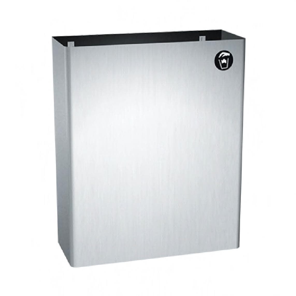 Traditional™ Menstrual Care Disposal Receptacle 14X18X6 IN 6.5 GAL Stainless Steel Surface Mount 1/Each