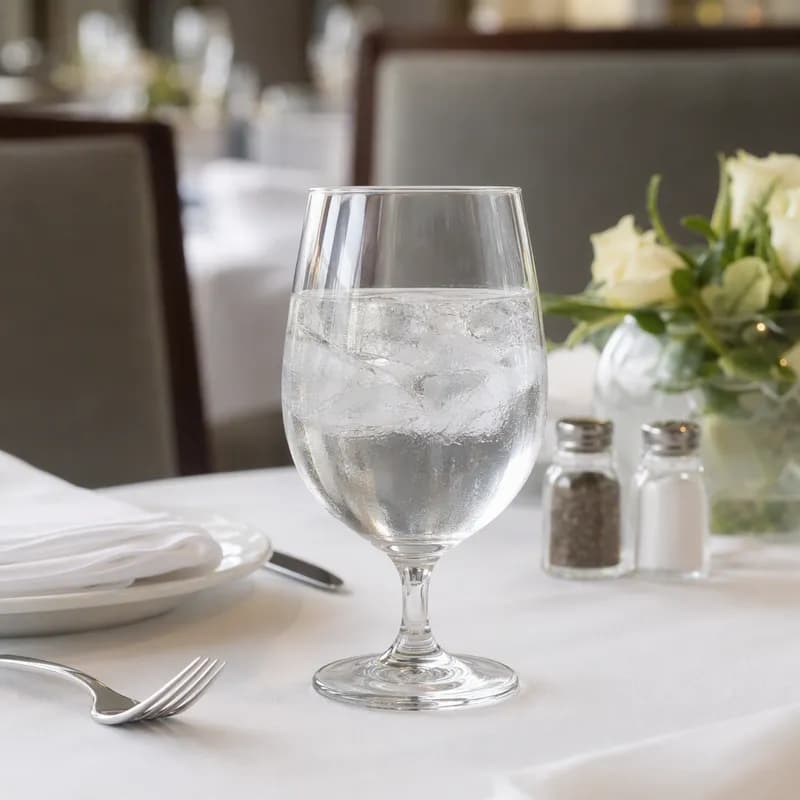Rona Steelite Water Goblet 18.5 OZ Glass Clear All Purpose 24/Case