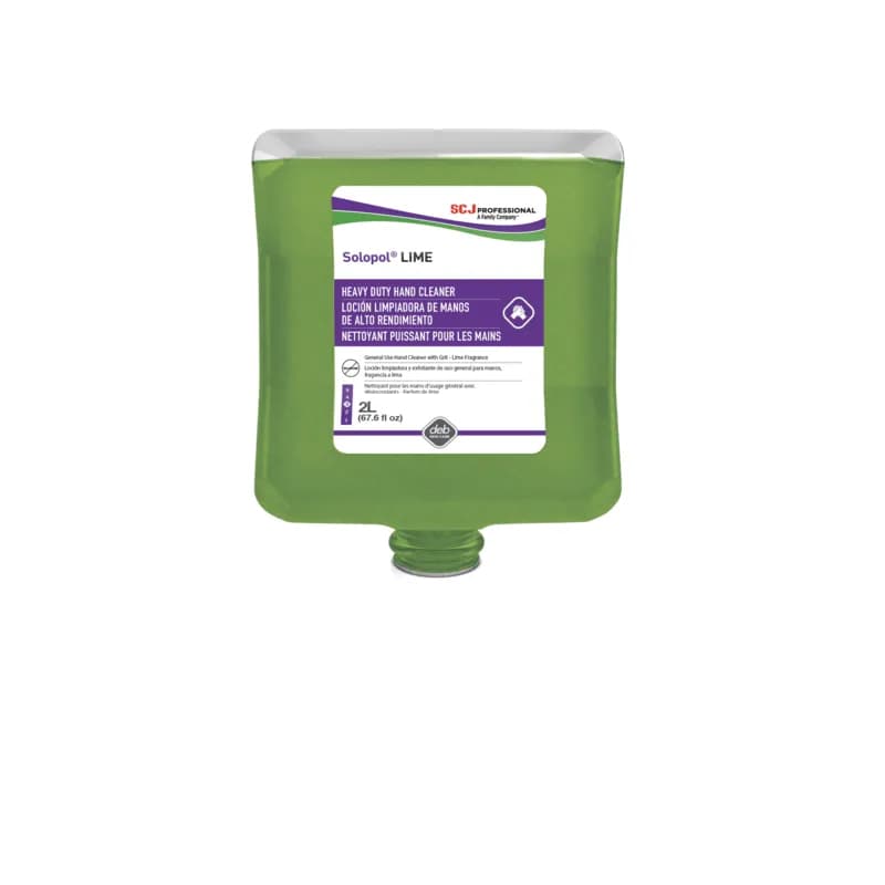 Solopol Hand Cleaner 2 L Lime Medium Heavy Duty 4/Case