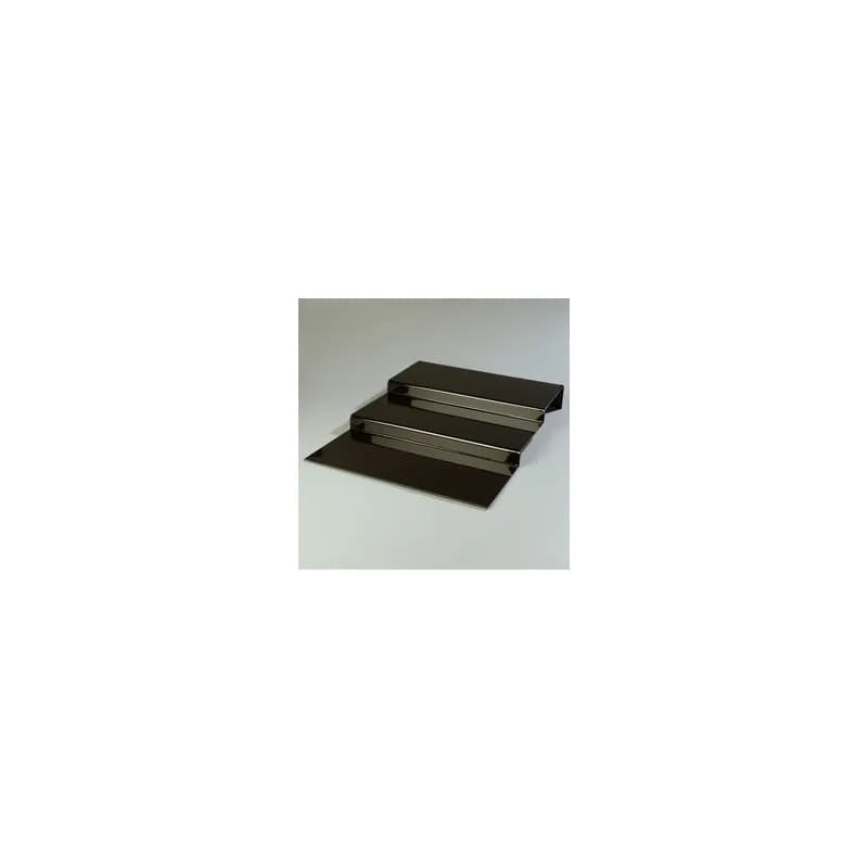 Riser 2 FT Acrylic Black 3-Step 1/Each