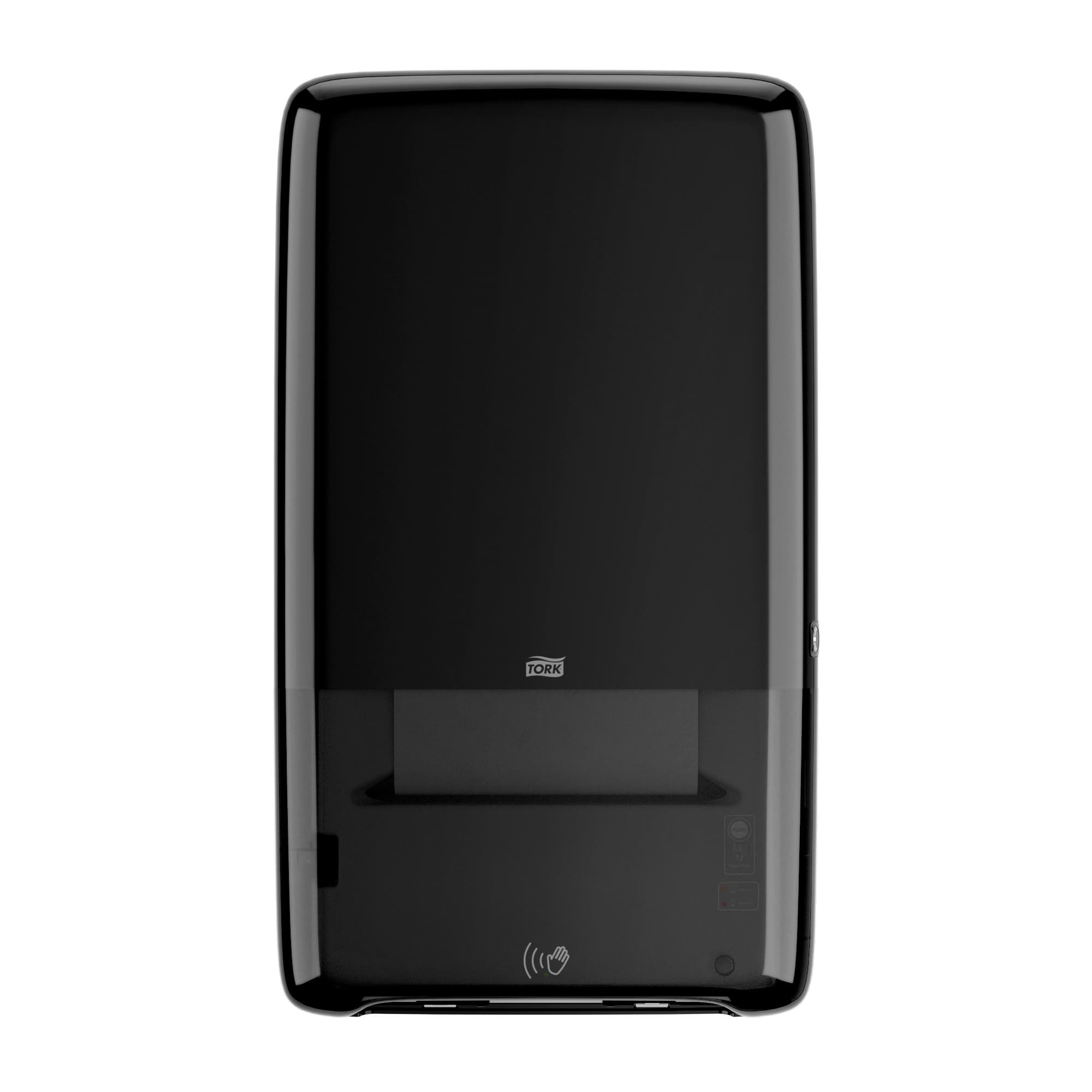 Tork PeakServe Paper Towel Dispenser Plastic Black Automatic Continuous 1/Each