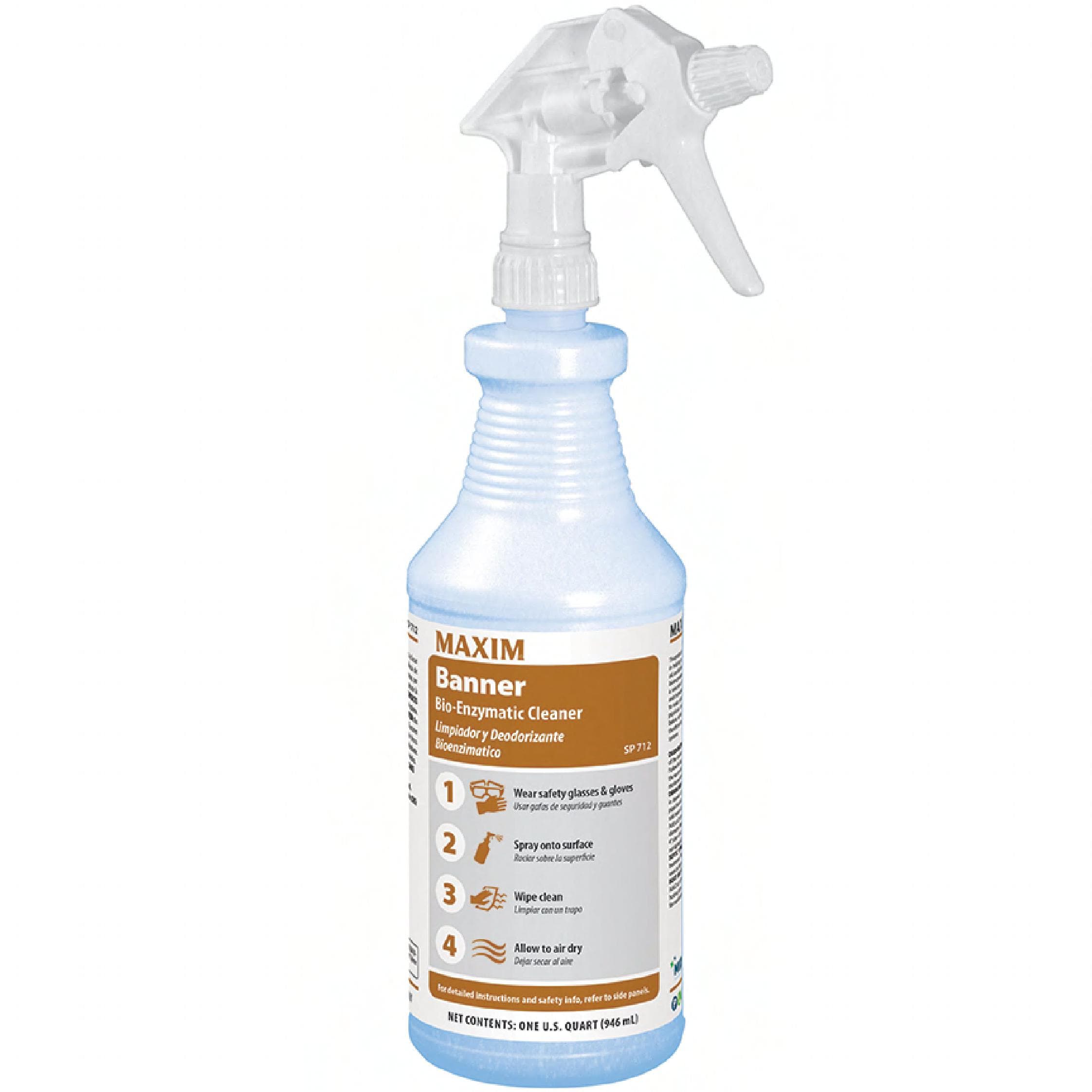 Maxim® Banner Fresh Scent Cleaner 1 QT RTU Bio-enzymatic 12/Case